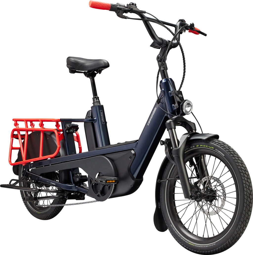 Vélo cargo électrique Cannondale Cargowagen Neo 1  longtail 20″