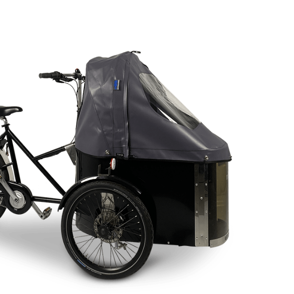 Rain Canopy - Vélo cargo Nihola Family - Clarjis - Matt Grey