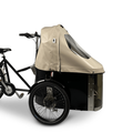 Rain Canopy - Vélo cargo Nihola Family - Clarjis - Matt Taupe