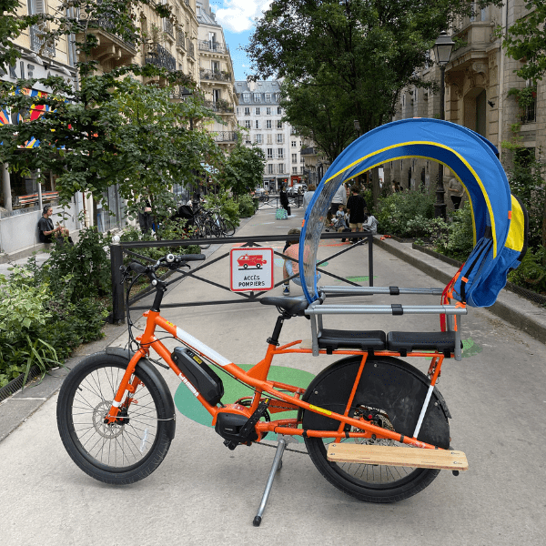 Tente de pluie pour vélo longtail et Cargo - Bub-up by Rainjoy