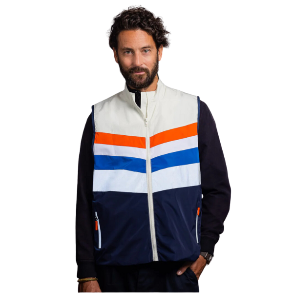 Cycling reflective jacket - 100% recycled - Le temps des grenouilles