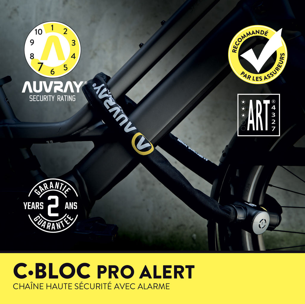 Vélo chaîne Alarme C Bloc - vélo cargo & longtail - Art
