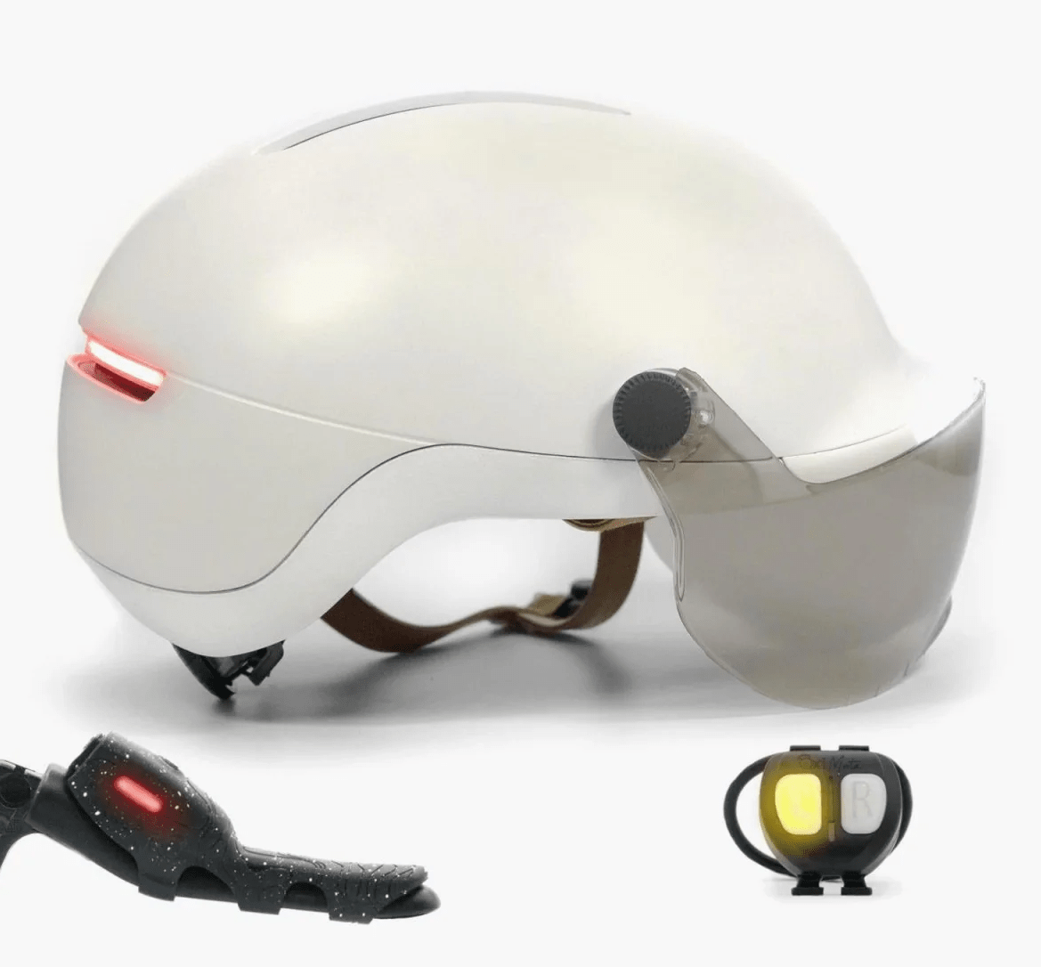 LIFE Casque lumineux - Overade - Artic White